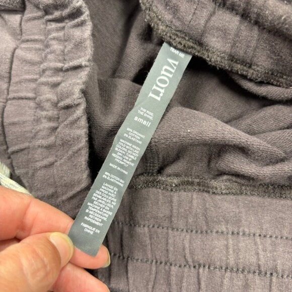 Vuori Women's Purple Terry Knit Short Pull On Elastic Waist Lounge Comfort - Picture 3 of 4